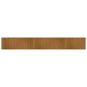 Tappeto del soggiorno | Tappeto Rettangolare Marrone 70x500 cm in Bamb¨´