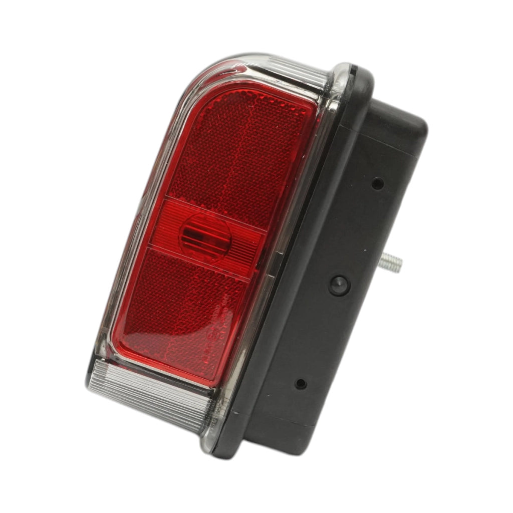 Luce freno posteriore destra LED camion 24V, 7 pin ASS2.1 con illuminazione targa 400x153x88mm