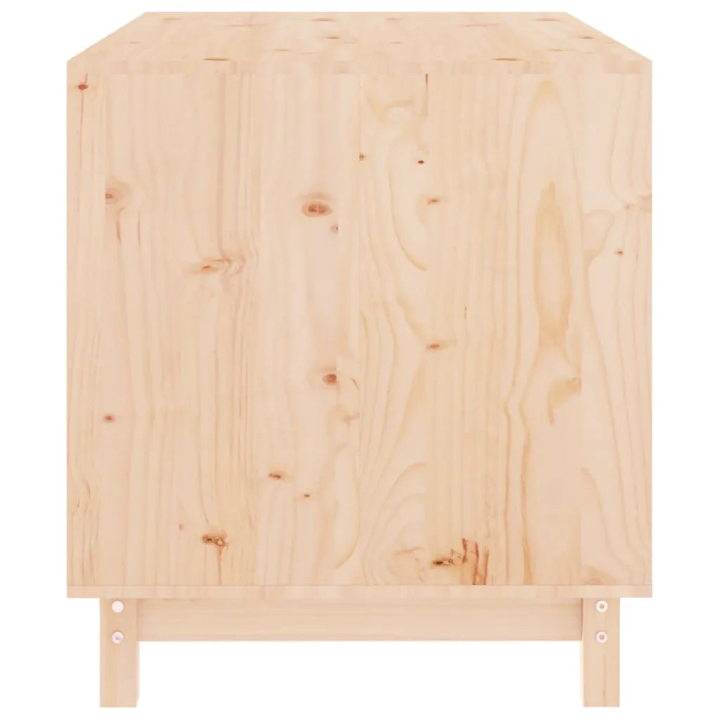 Casetta per Cani 90x60x67 cm in Legno Massello di Pino 822486