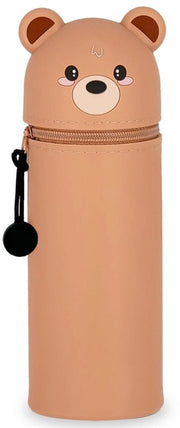 Etui 2-in-1 in silicone - Contenitore morbido per matite, penne e animali