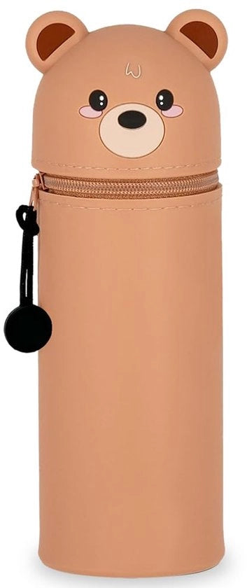 Etui 2-in-1 in silicone - Contenitore morbido per matite, penne e animali