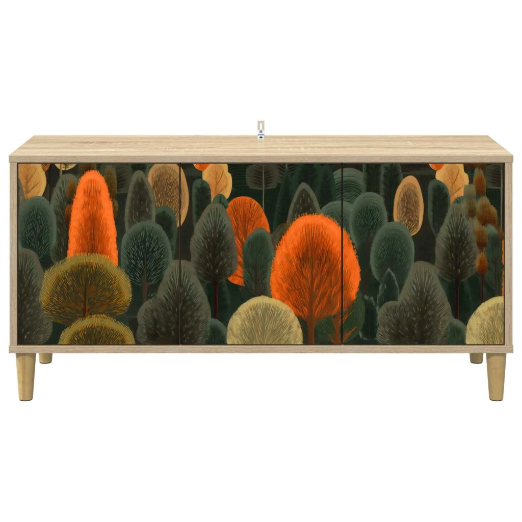 Mobile TV ZAANDAM 102 x 33 x 50 cm Sonoma Legno ingegnerizzato 8007080