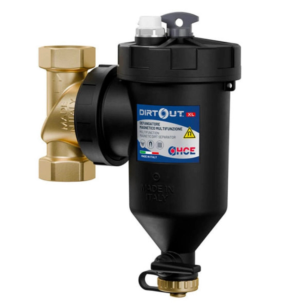 Defangatore magnetico multifunzione HCE DirtOUT XL per caldaie e pompe di calore DF00100100