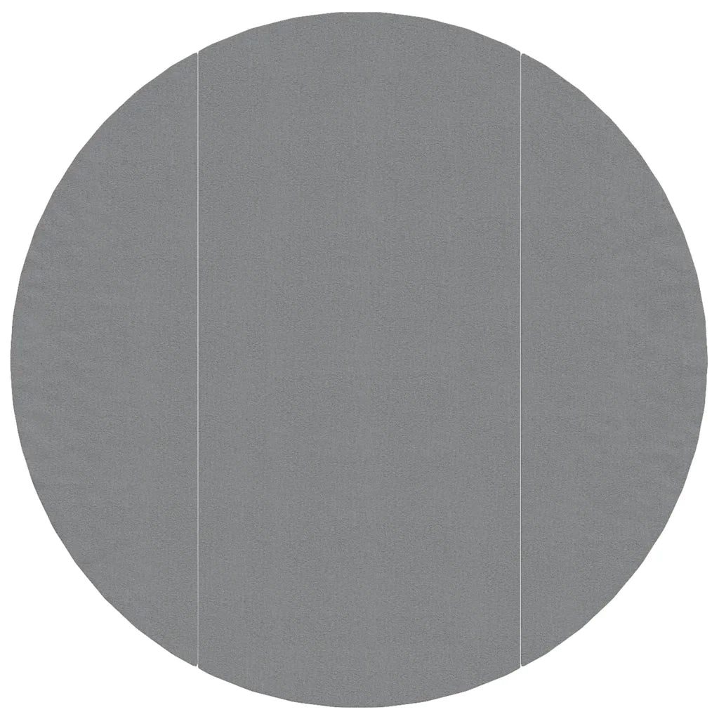 Telo Sotto Piscina Grigio Chiaro Ø366 cm Geotessile Poliestere 94217