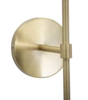Lampada Da Muro Glamy Doppia Cm 15X21X55