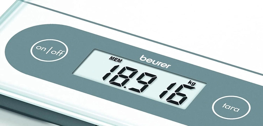 Beurer KS 59 XXL Bilancia da Cucina, elettrica, grey, white, argento