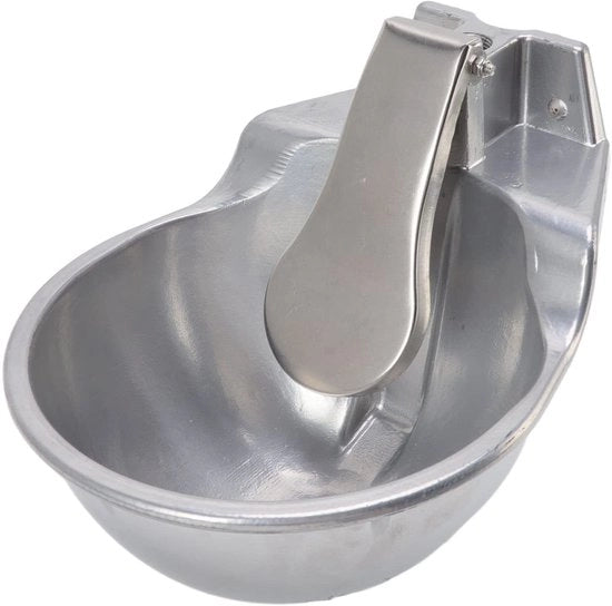 Sistema di Risparmio d'Acqua per Animali - Drinkbak Automatico - Lega di Alluminio - Adatto per Cani/Geepi/Cavalli/Bovini - Duraturo e Resistente - Flusso d'Acqua Costante - Drinkbak per Animali