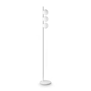 Lampada Da Terra Binomio 3 Luci G9 Bianco