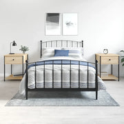 Comodini 2 pz-Set di 2 Tavolino da notte Rovere Sonoma 44x45x58 cm in Legno Multistrato
