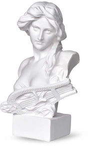 Buste di Artemide, 15 cm, figura di dea della mitologia greca per decorazione casa ufficio libreria schizzo esercizio DIY arte regalo.