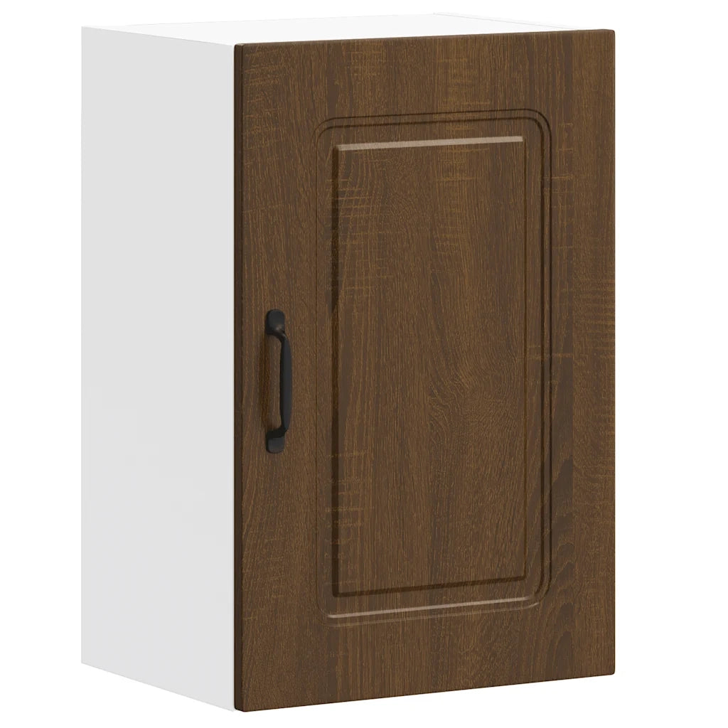 Pensile da Cucina Kalmar Rovere Marrone in Legno Multistrato
