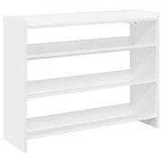 Scarpiera | Mobile per scarpe Bianca 80x25x62 cm in Legno Multistrato