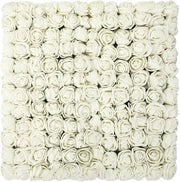Decorazioni da Festa Kunstmatige 144 Stuks - Mini Schiume - Decorazioni da Fare da Soli - Matrimonio/Festa - Filo di Acciaio Flessibile - 1,5 x 2,5 cm - Finte Rose
