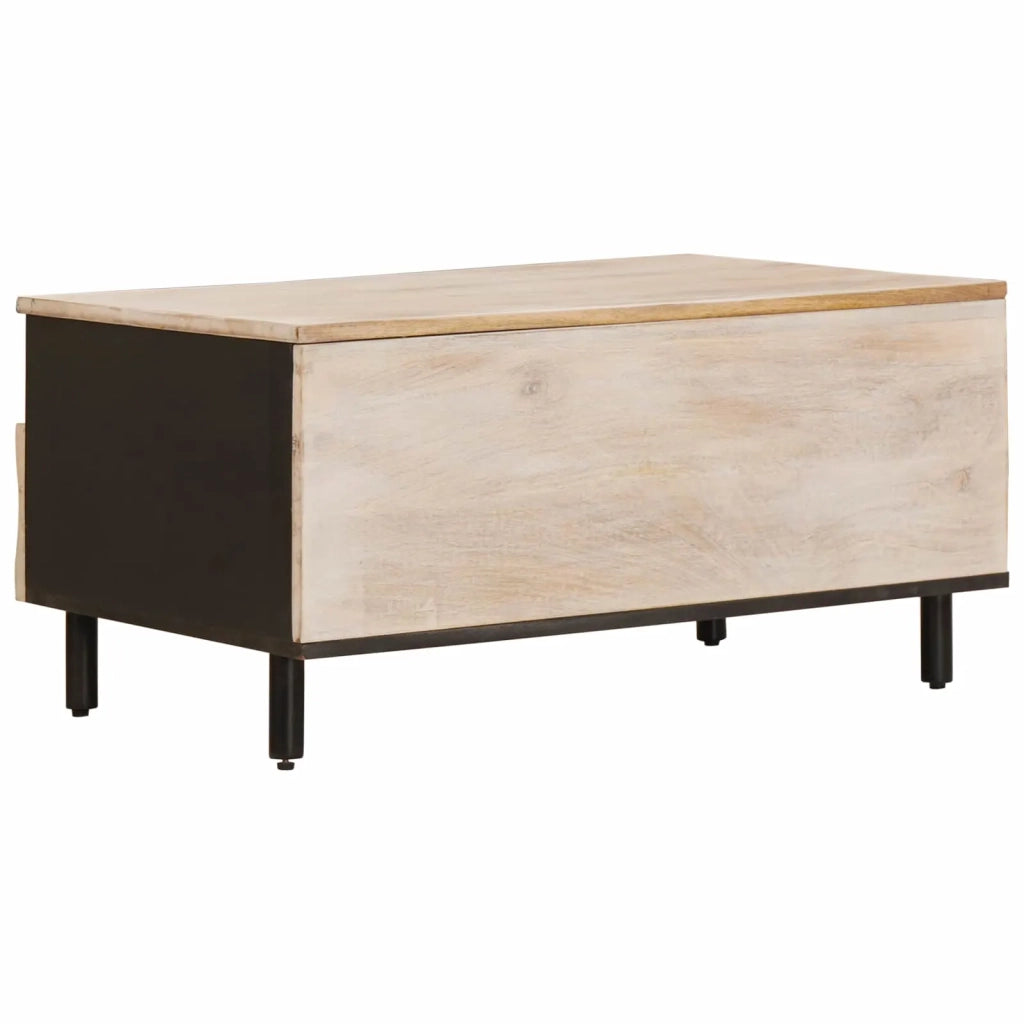 Tavolino da salotto con cassetto Bianco 80 x 54 x 40 cm 4017877