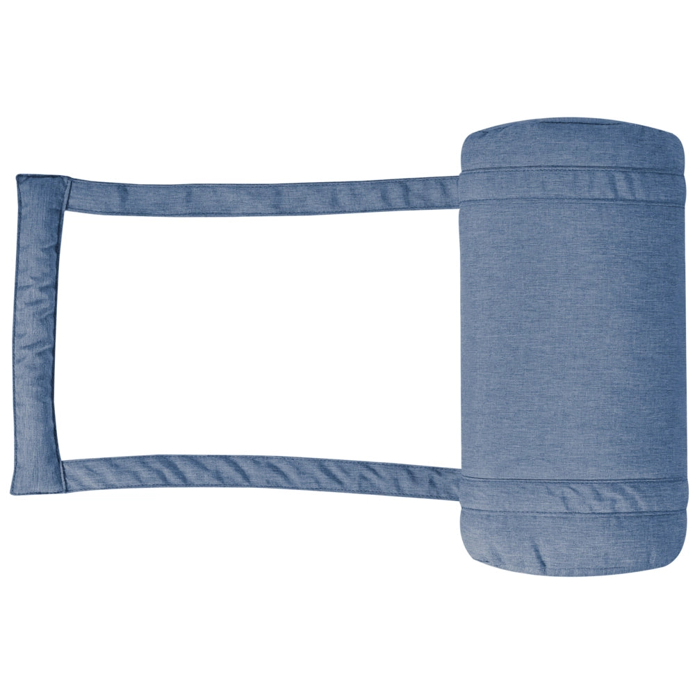 Cuscino per sdraio da giardino in tessuto poliestere blu cuscino per seduta e schienale design moderno cuscino da esterno