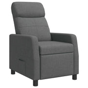 Poltrona reclinabile Grigio Scuro Tessuto 42035046