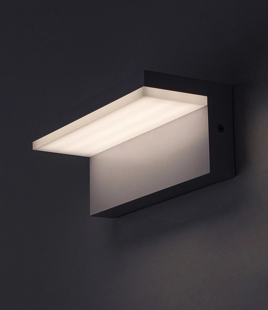 Applique esterna moderna bianca LED 10W 4000K IP54