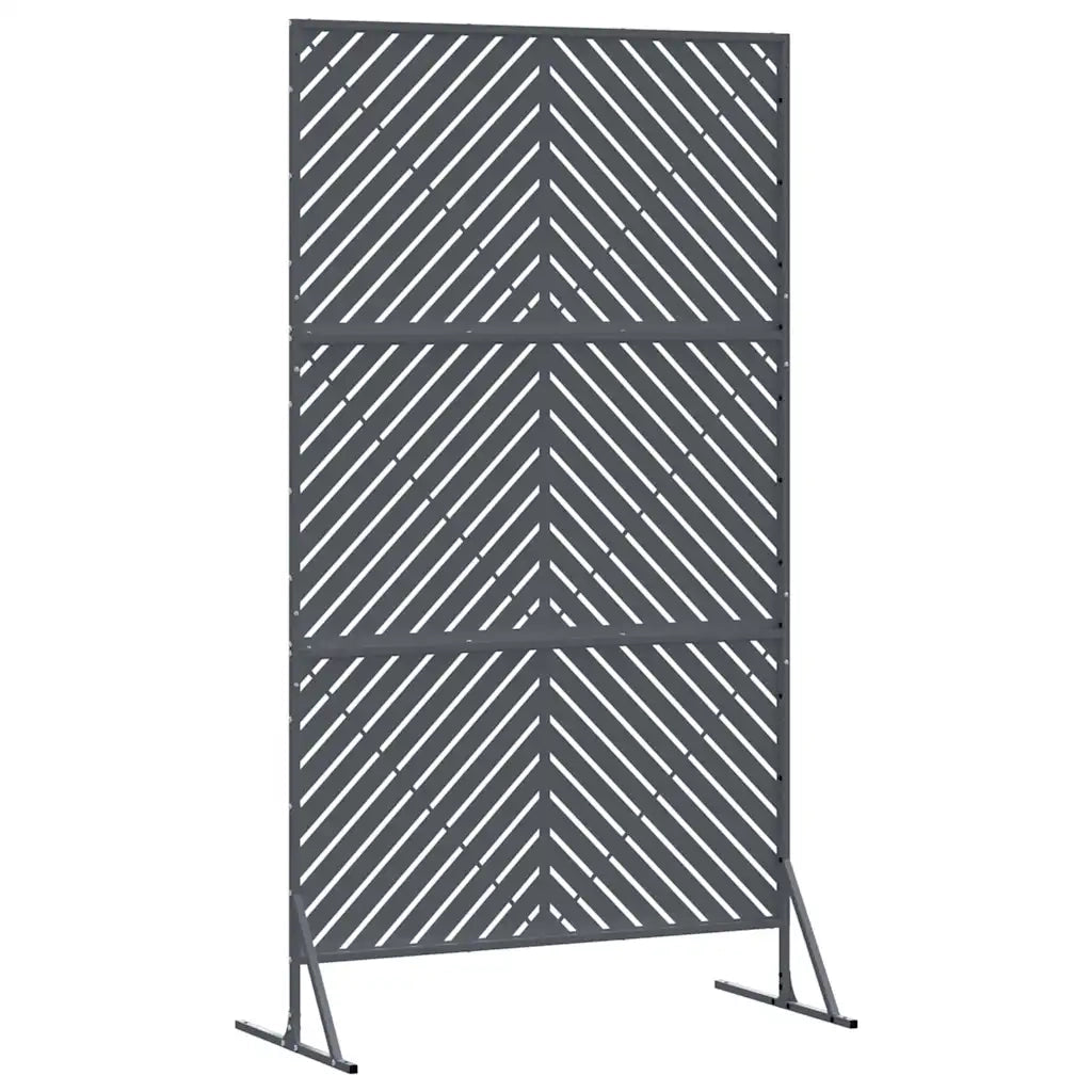Schermo per Privacy Antracite 100 x 50 x 180 cm Acciaio CFW1500780