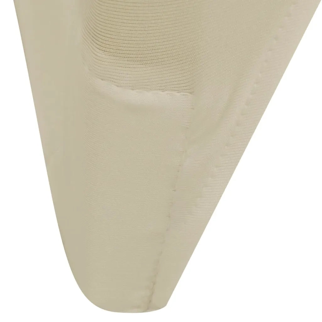Coprisedie in Tessuto Elasticizzato Crema 18 pz CFW3075677
