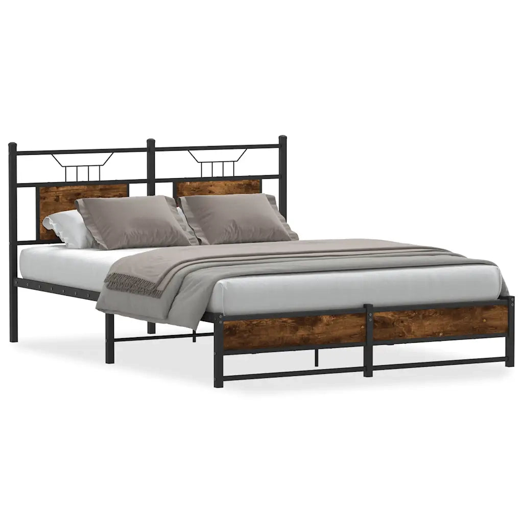 Giroletto senza Materasso Rovere Fumo 150x200 cm in Truciolato 4106910