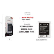 Trade Shop - Maxtech Pa-t059 Batteria A Litio Per Samsung Galaxy J5 G530 2600mah Ricambio -
