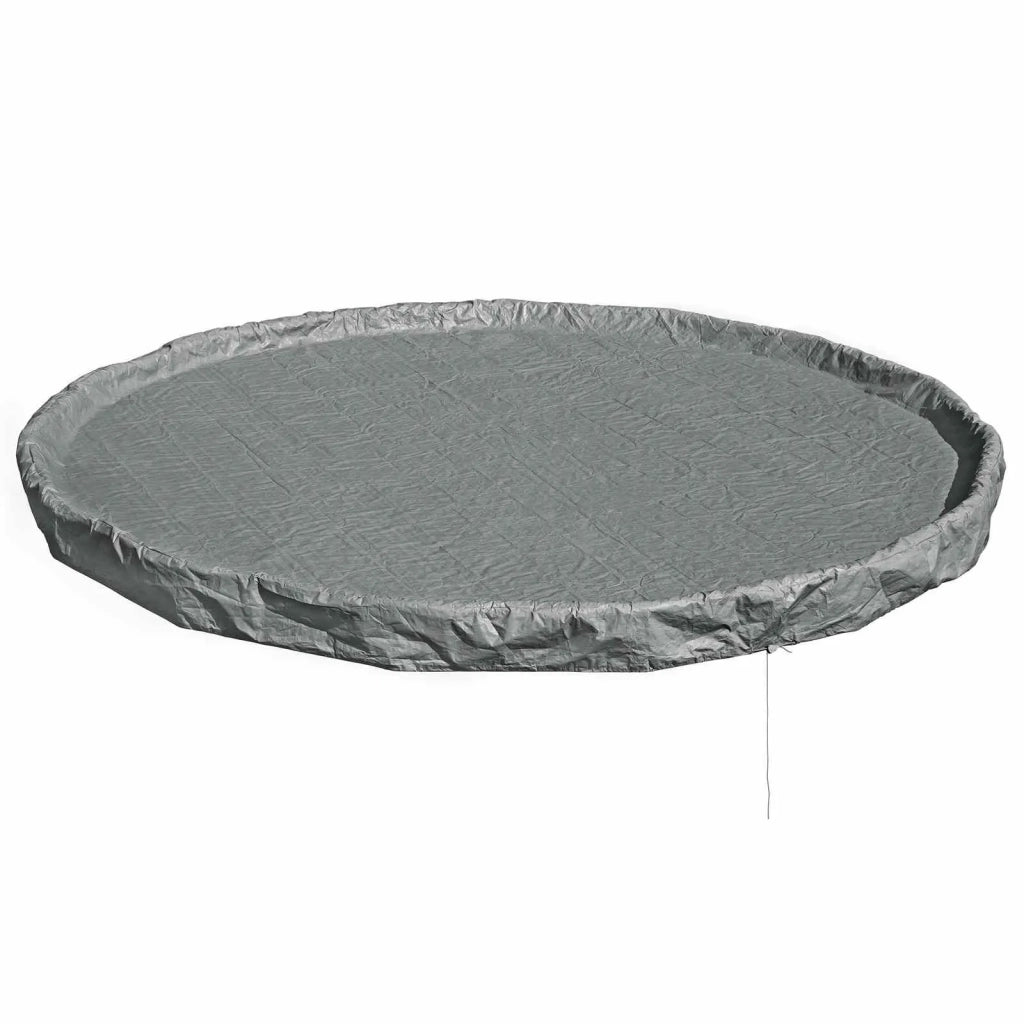 Bestway Copertura per piscina Ø3,05 m Rotondo Poliestere Grigio 42035728