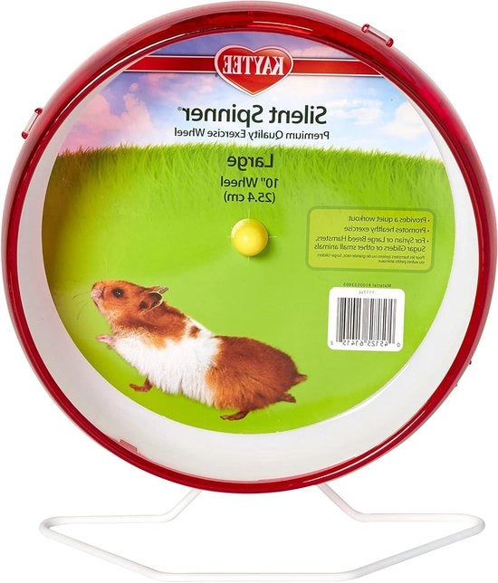 Ruota Silenziosa per Hamster Syrio o Grosso, Sugar Glider e Gerbillo - Grande 25 Pollici