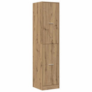 Mobiletto da farmacia classico di grande capacità 40 x 41 x 174,5 cm finitura rovere ingegnerizzato fatto a mano 02_0055675