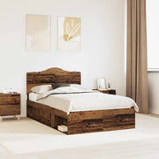 Struttura del letto Legno vecchio 120 x 190 cm Pino massello