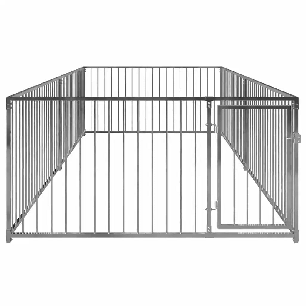 Canile da Esterno 200x400x100 cm cod mxl 42728