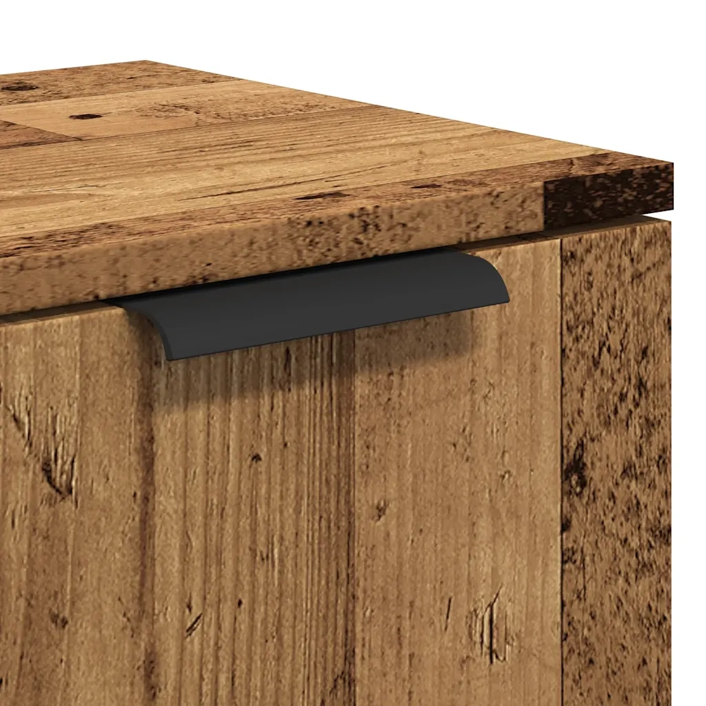 Credenza Legno Antico 90,5x30x70 cm in Truciolato 856842