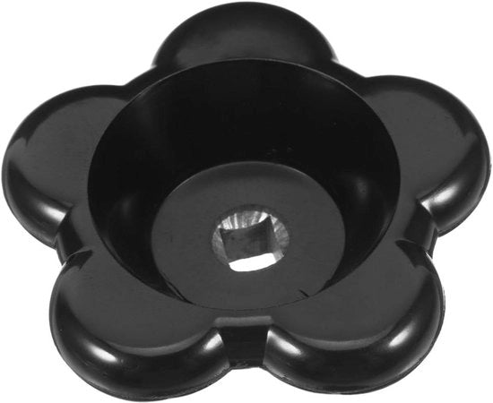 Meccanismo di regolazione per radiatori in design industriale nero con maniglie in bakelite