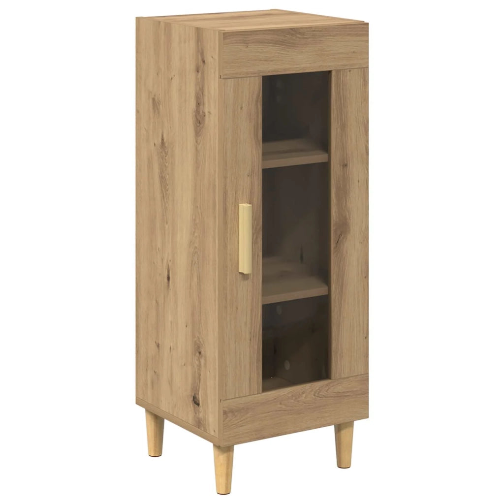 Credenza | Madia | Buffet da pranzo | Armadio da pranzo Rovere artigianale 34.5 x 32.5 x 90 cm