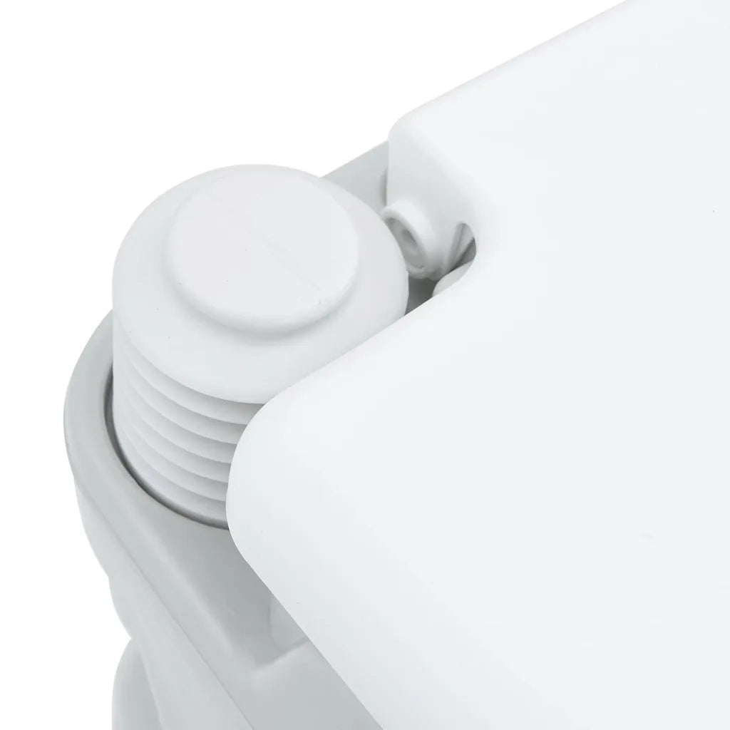 Toilette da Campeggio Grigio e Bianco 41,5 x 36,5 x 42 cm 42001427