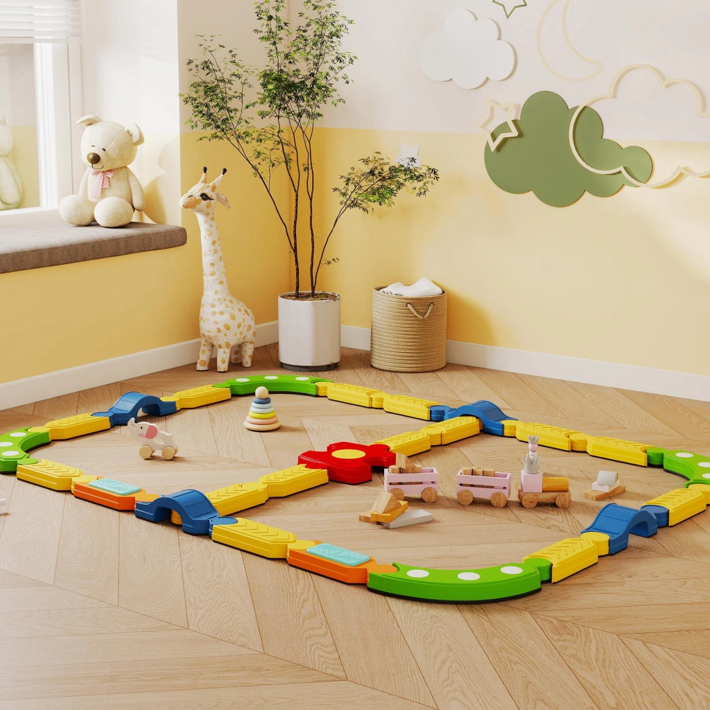 Trave di equilibrio per bambini ¨C Xylo ¨C plastica antiscivolo colorata