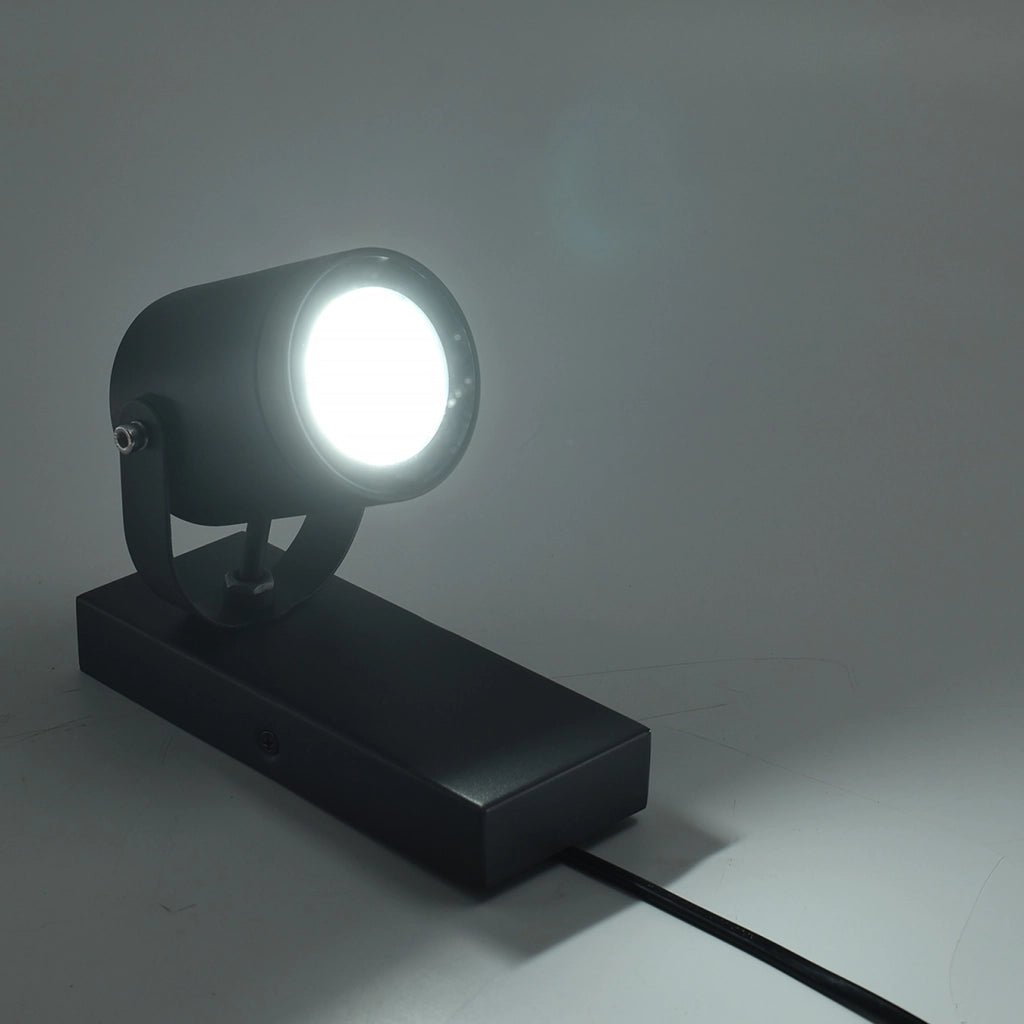 LAMPADA DA PARETE CON ATTACCO GU10 IN ALLUMINIO IP44 - DESIGN MODERNO RESISTENTE ALLE INTEMPERIE IDEALE PER INTERNI ED ESTERNI