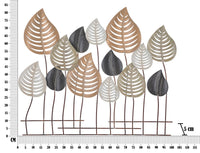 Pannello Otip 103,5x5x84 cm in Ferro Multicolor