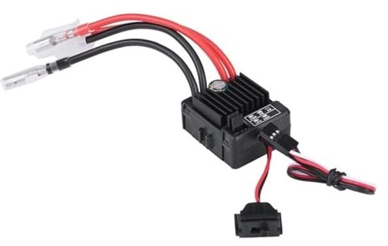 Controller per ESC Borstelato - 60A - Modulo Condensatore Integrato - Modalità Avanti/Retro/BR - Alta Durata - Adatta per Tutti i Climi - Controller per Motor