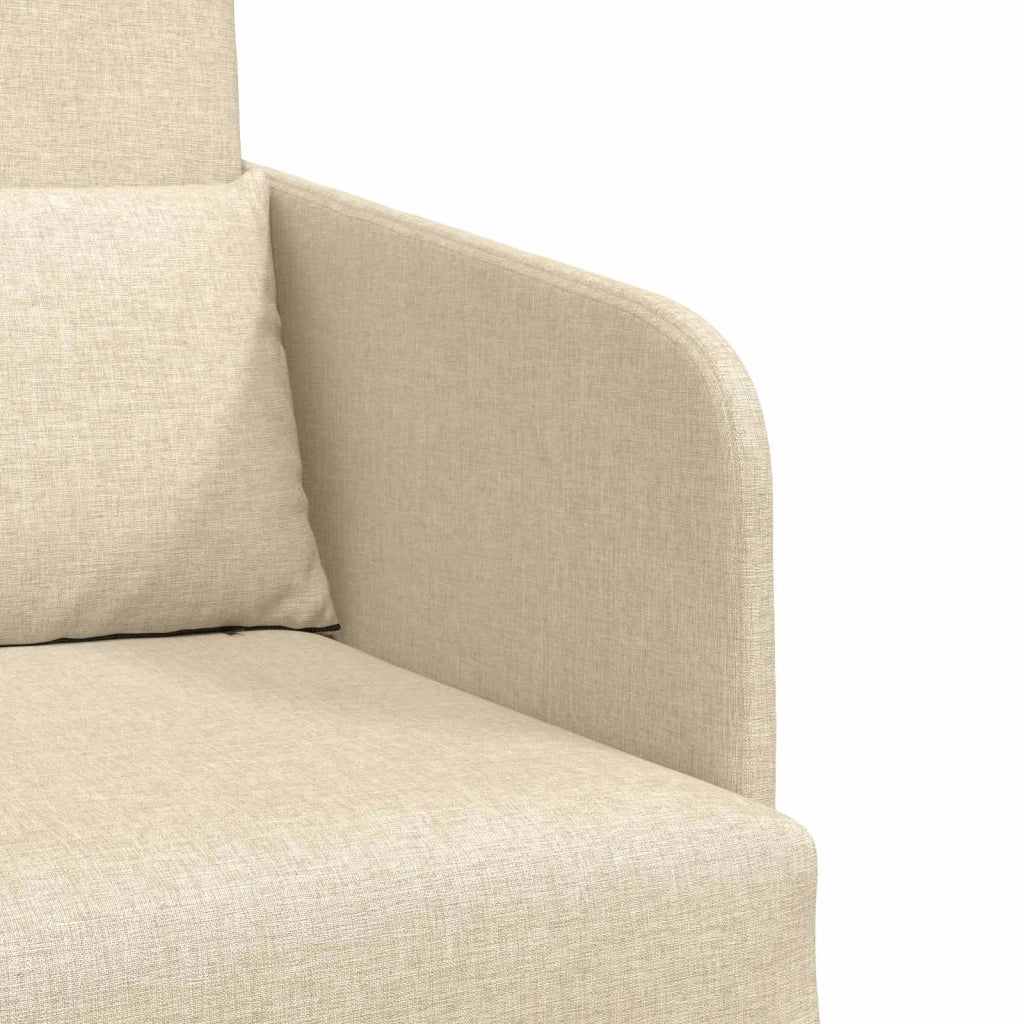 Divano letto Crema 65 x 80 x 83 cm Tessuto 4106643