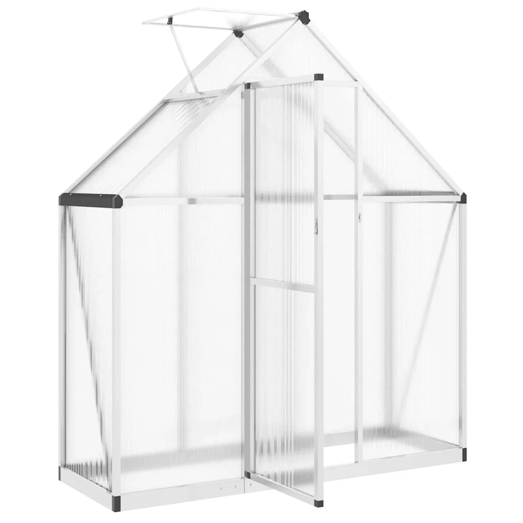 Serra con Base Argento 169x58x195 cm in Alluminio CFW3941397