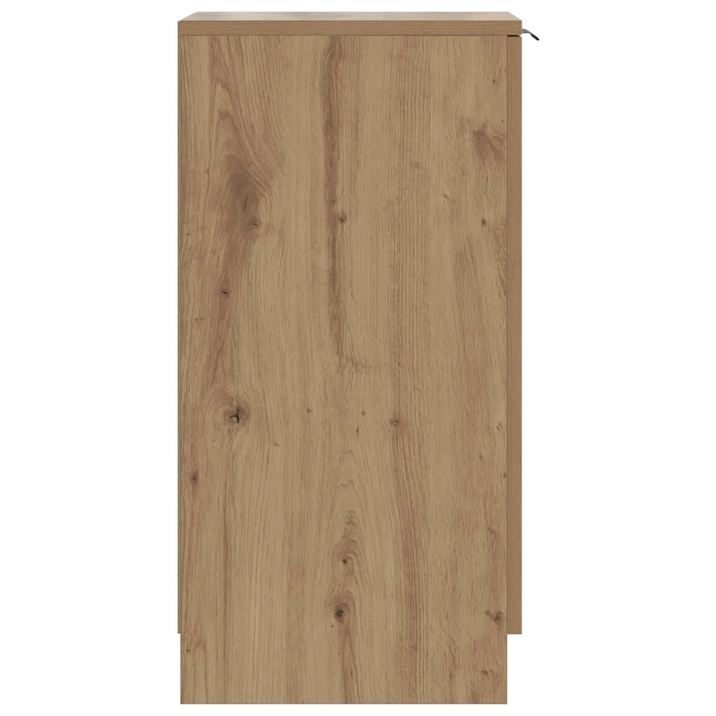 Scarpiera-Scaffale per scarpe Rovere Artigianale 29,5x35x70 cm in Truciolato