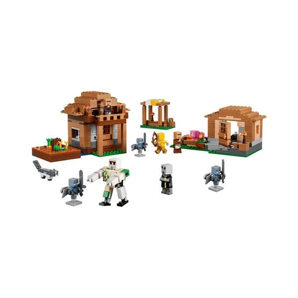 Costruzioni lego 21596 minecraft attacco al villaggio dell’evocatore