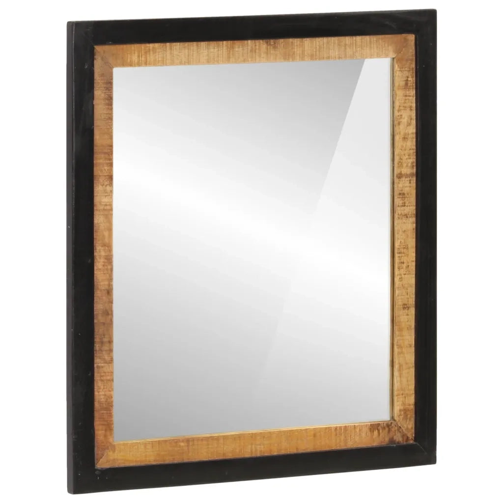 Set Mobili da Bagno 3 pz in Ferro e Legno Massello di Mango 3217115