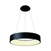 Trade Shop - Lampada Sospensione Led 60w Cct Pendente Cerchio Lampadario Moderno Luce 230v 80cm -
