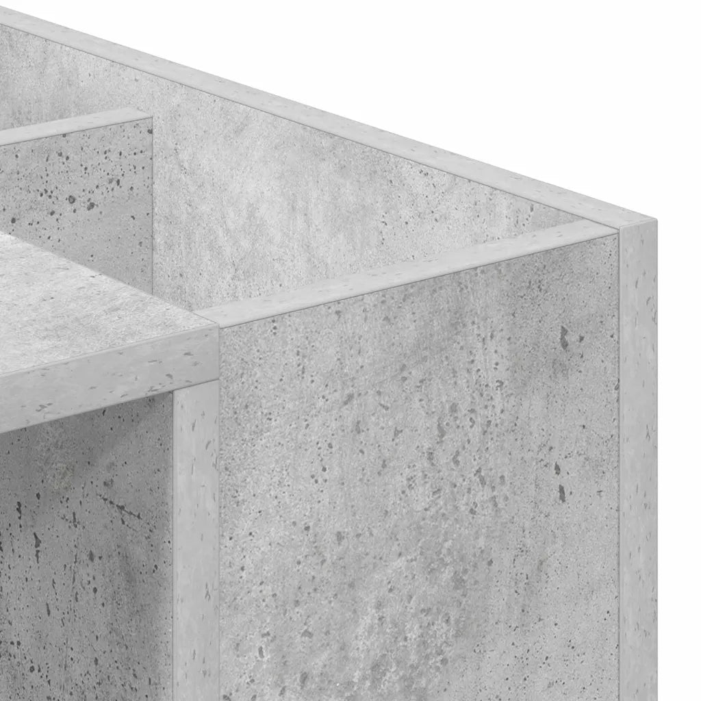 Scrivania Grigio cemento 109 x 50 x 78 cm Legno multistrato 891203