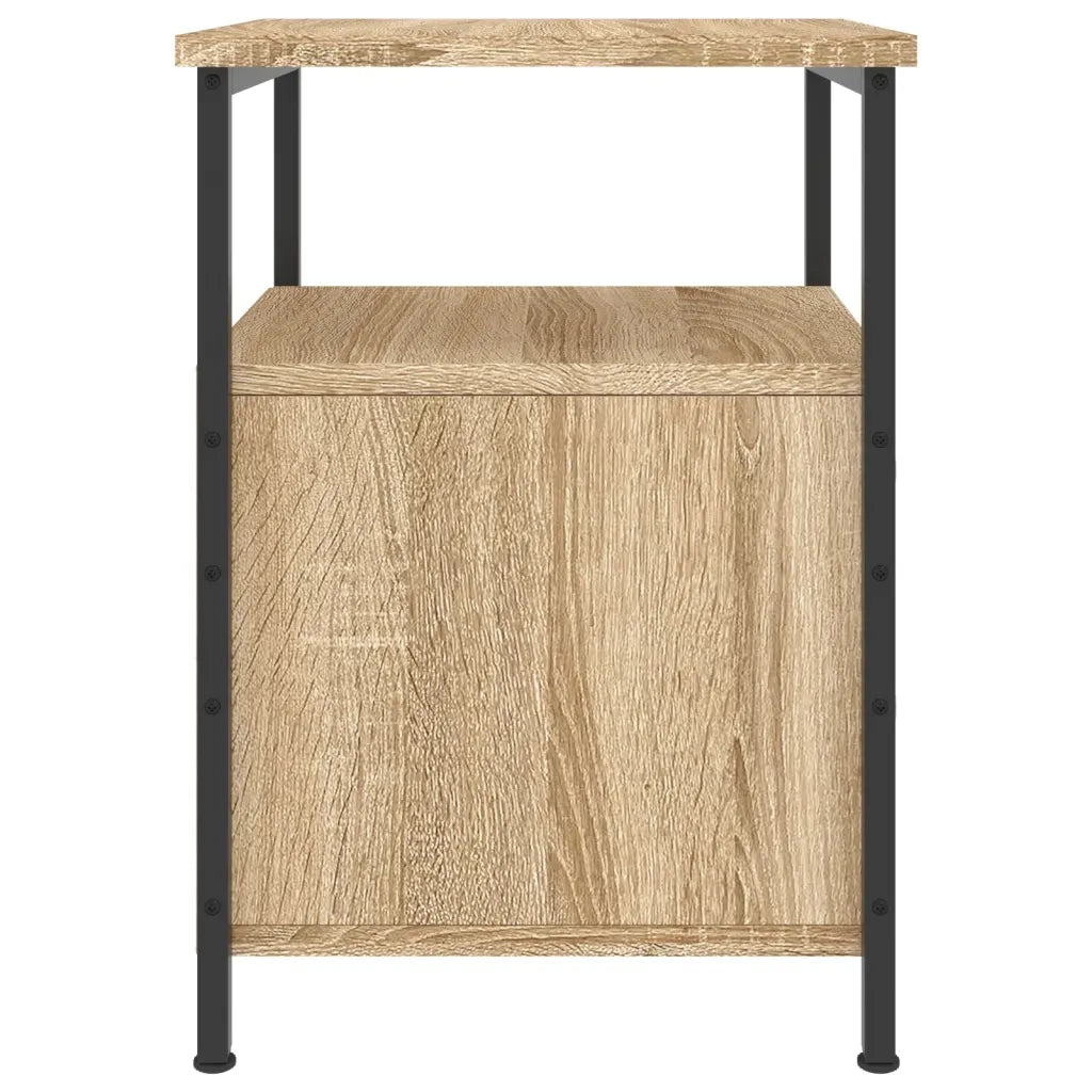 Comodino | Armadio da Notte | Mobiletto da notte Rovere Sonoma 34x35,5x50 cm in Legno Multistrato