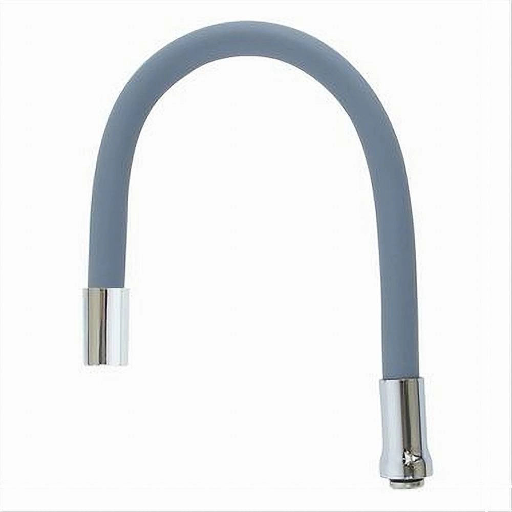 Trade Shop - Canna Ricambio Tubo Flessibile Per Rubinetto Lavello Da Cucina Grigio 50cm 87507 -