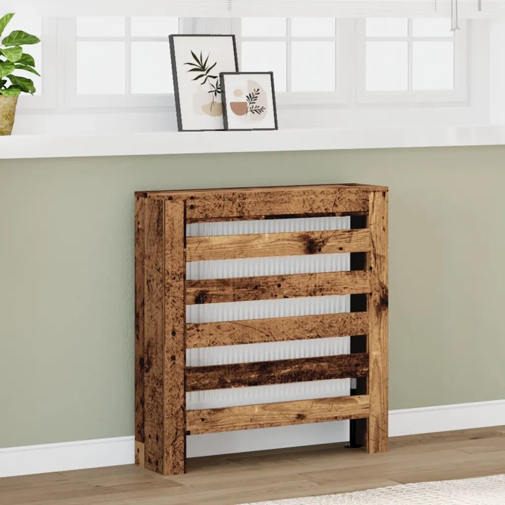Copertura Termosifone Legno Antico 78x20x82cm Legno Multistrato CFW2930666