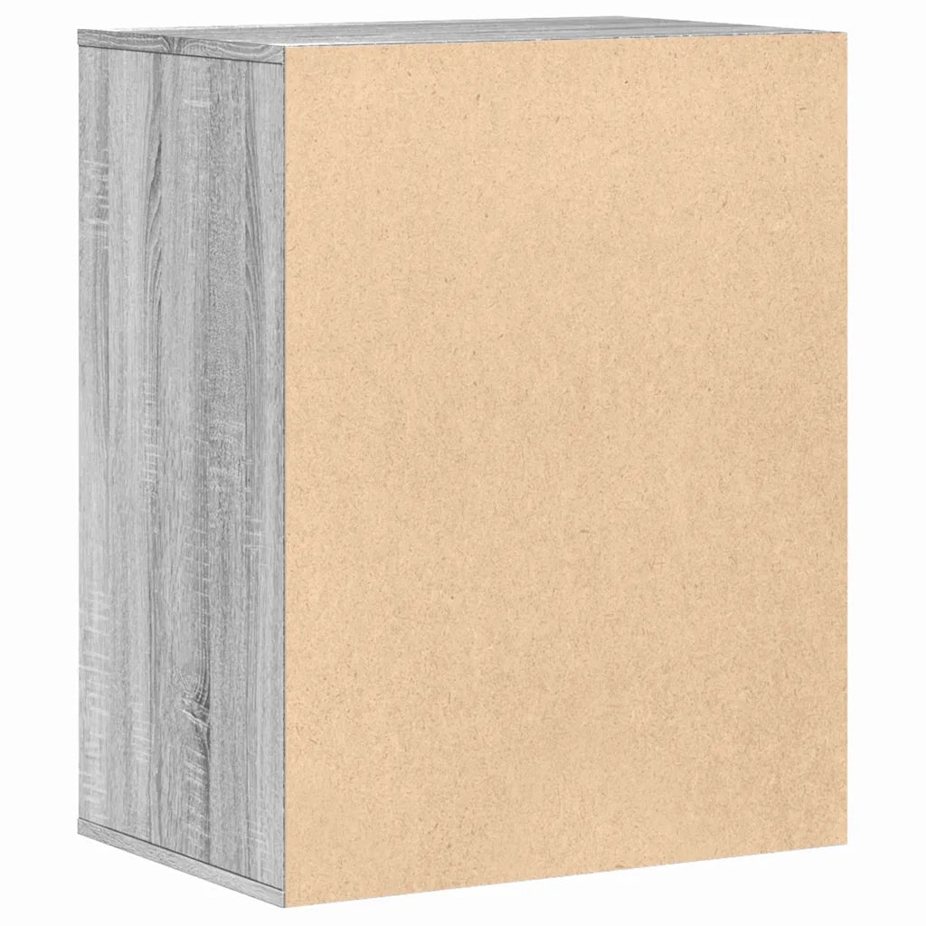 Cassettiera Angolare Grigio Sonoma 60x41x76cm Legno Multistrato
