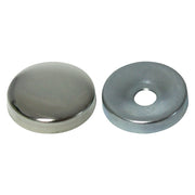 BORCHIA COPRIVITE CONICA mm 18 - pz. 8 ottone nichelato  - Blister Koncreto